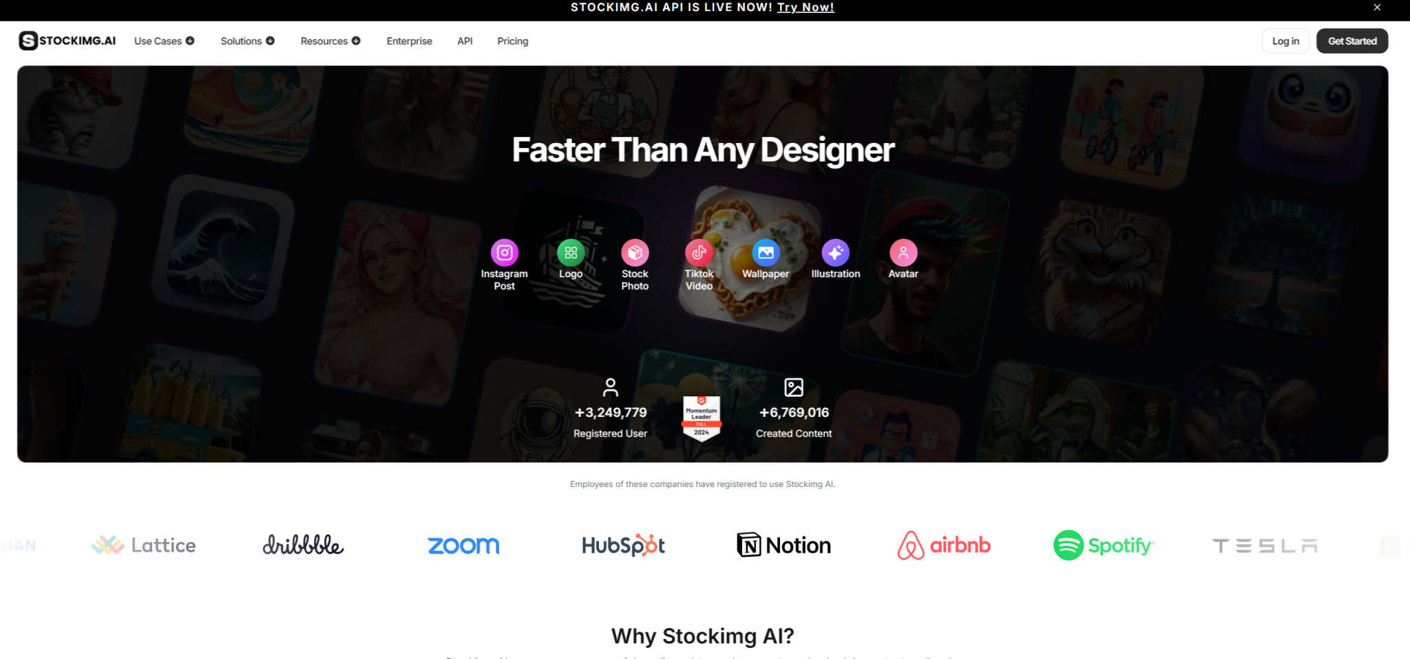 Stockimg.ai:超越设计师的AI图像生成器